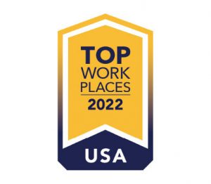 2022 Top Workplace Badge