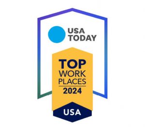 2024 USA Today Top Workplace Badge