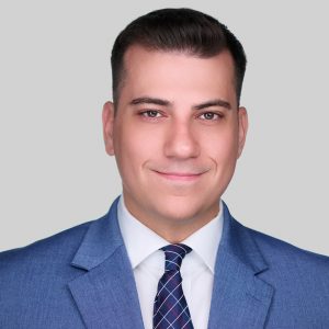 A headshot of Michael Sabanty.