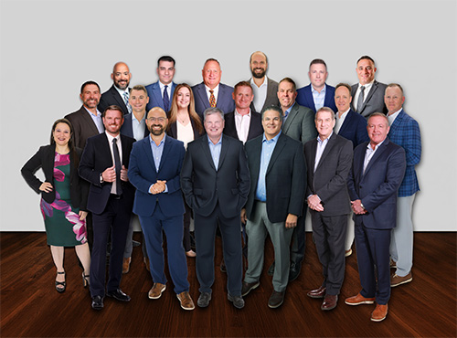 A groupshot of the TruNorth Bank Commercial Lending team.